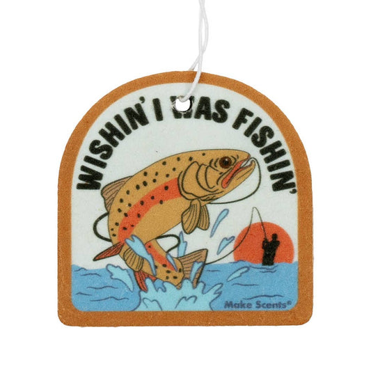 Wishin' I Was Fishin' Air Freshener