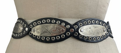 Handmade Oval Leather Belt