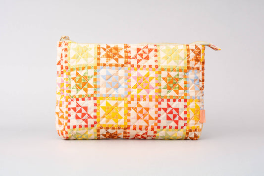 Quilted Pouch, Patchwork
