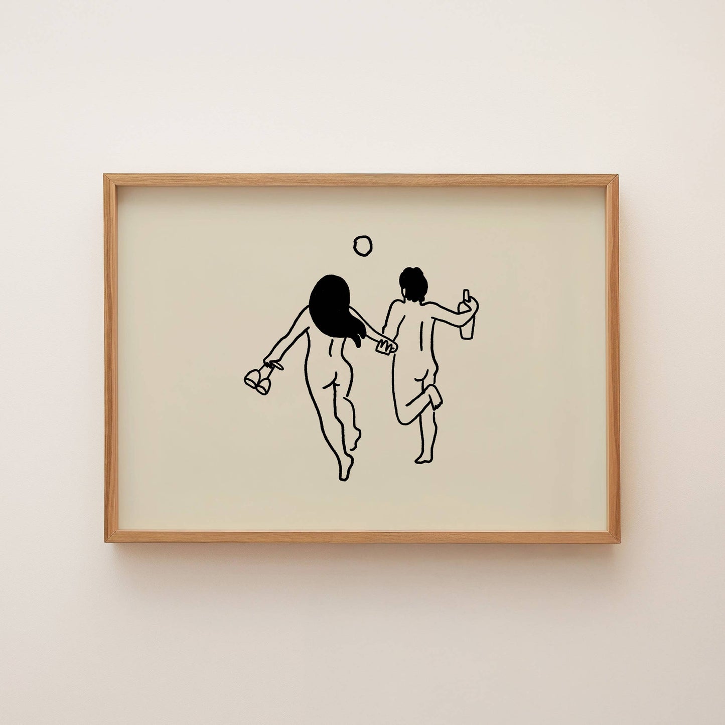 Wine Lovers Art Print