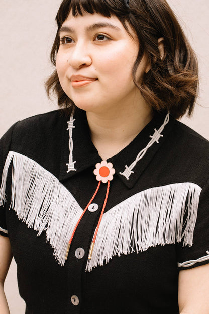 Blooming Daisy Bolo Tie