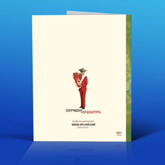 I Love Your Meat Card