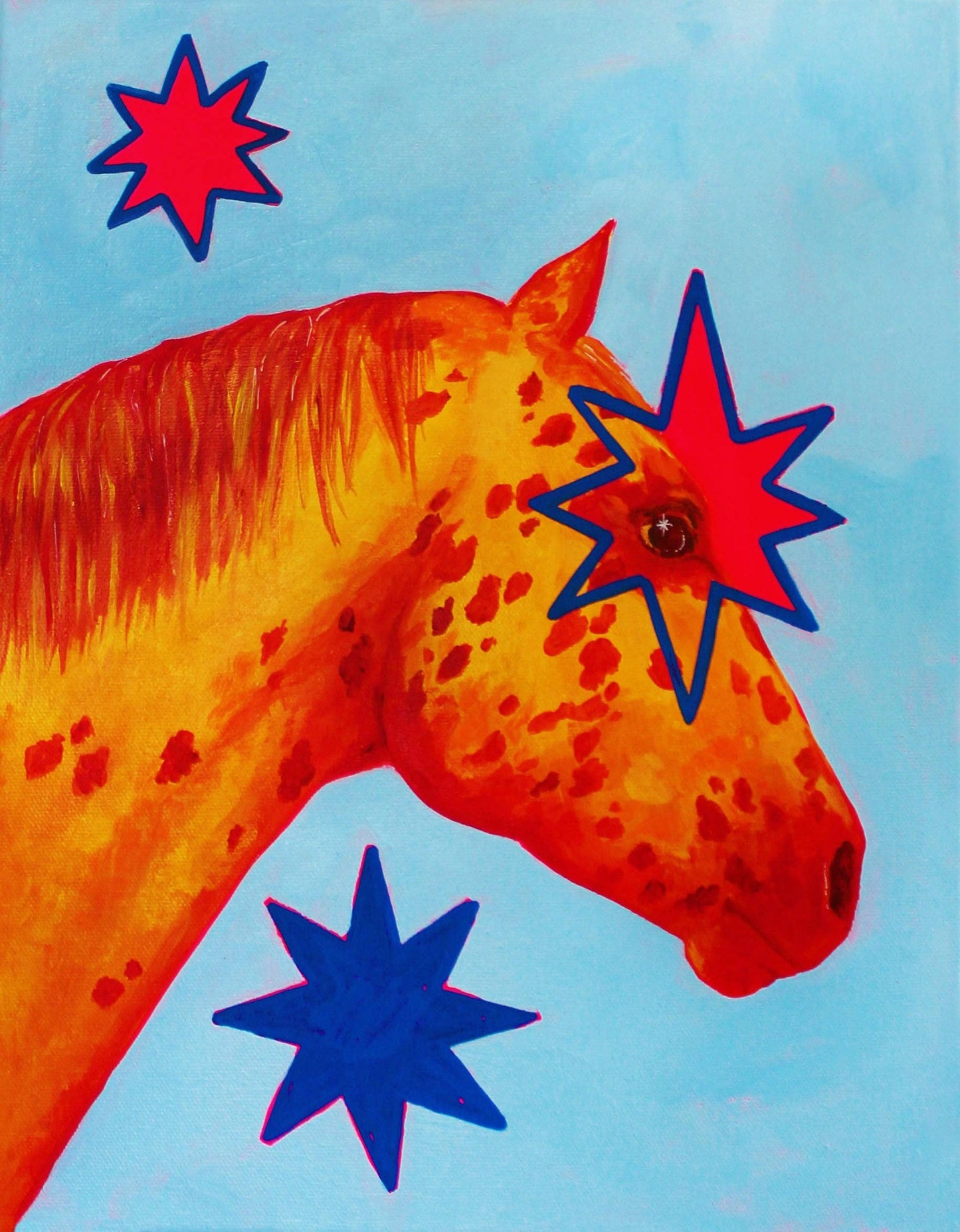 Appaloosa Star Art Print