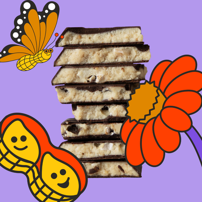 Peanut Butter-fly Chocolate Bar