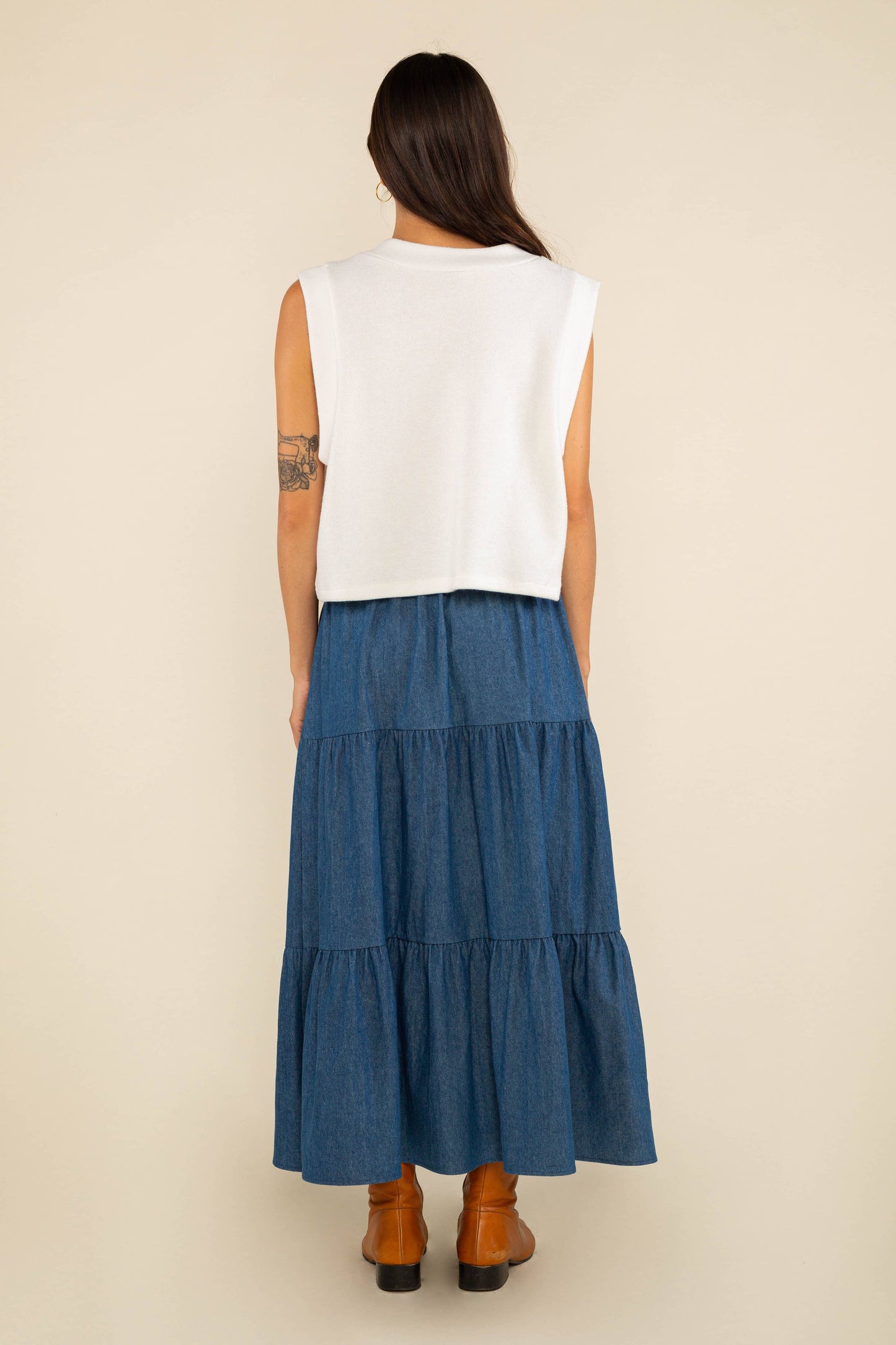 Denim 100% Cotton Skirt