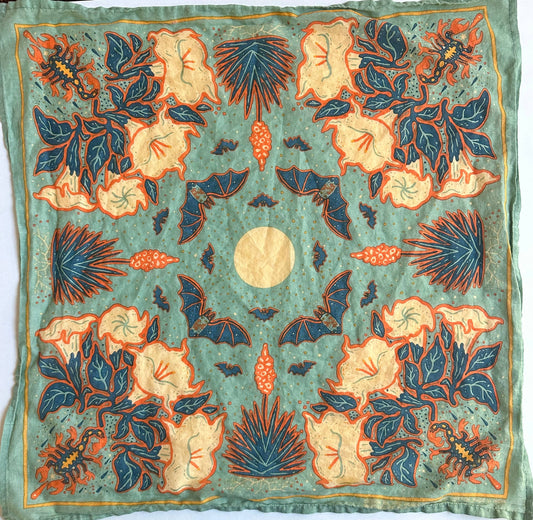 Floral Scorpion Bandana of the Month