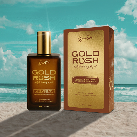Gold Rush Body Oil – Tropical Coconut Vanilla