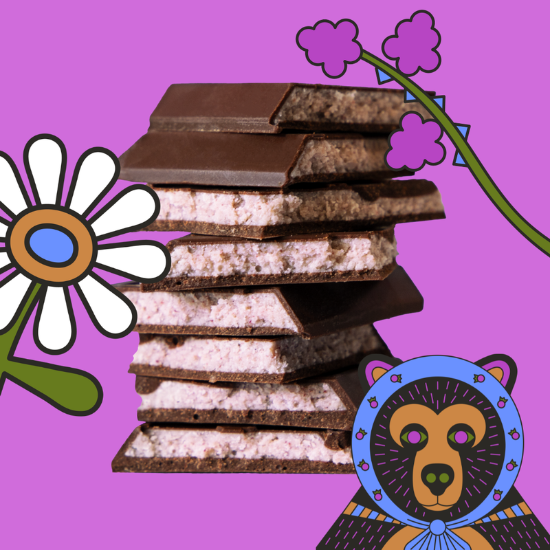 Hungry Blackberry Chocolate Bar