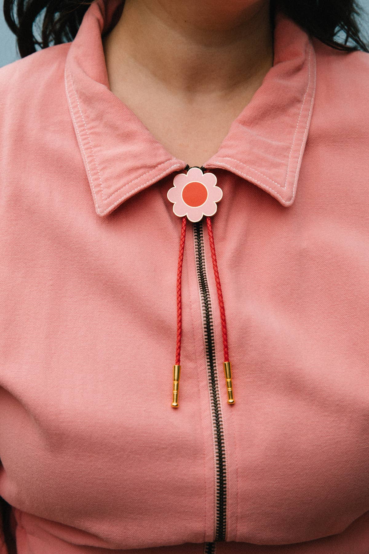Blooming Daisy Bolo Tie