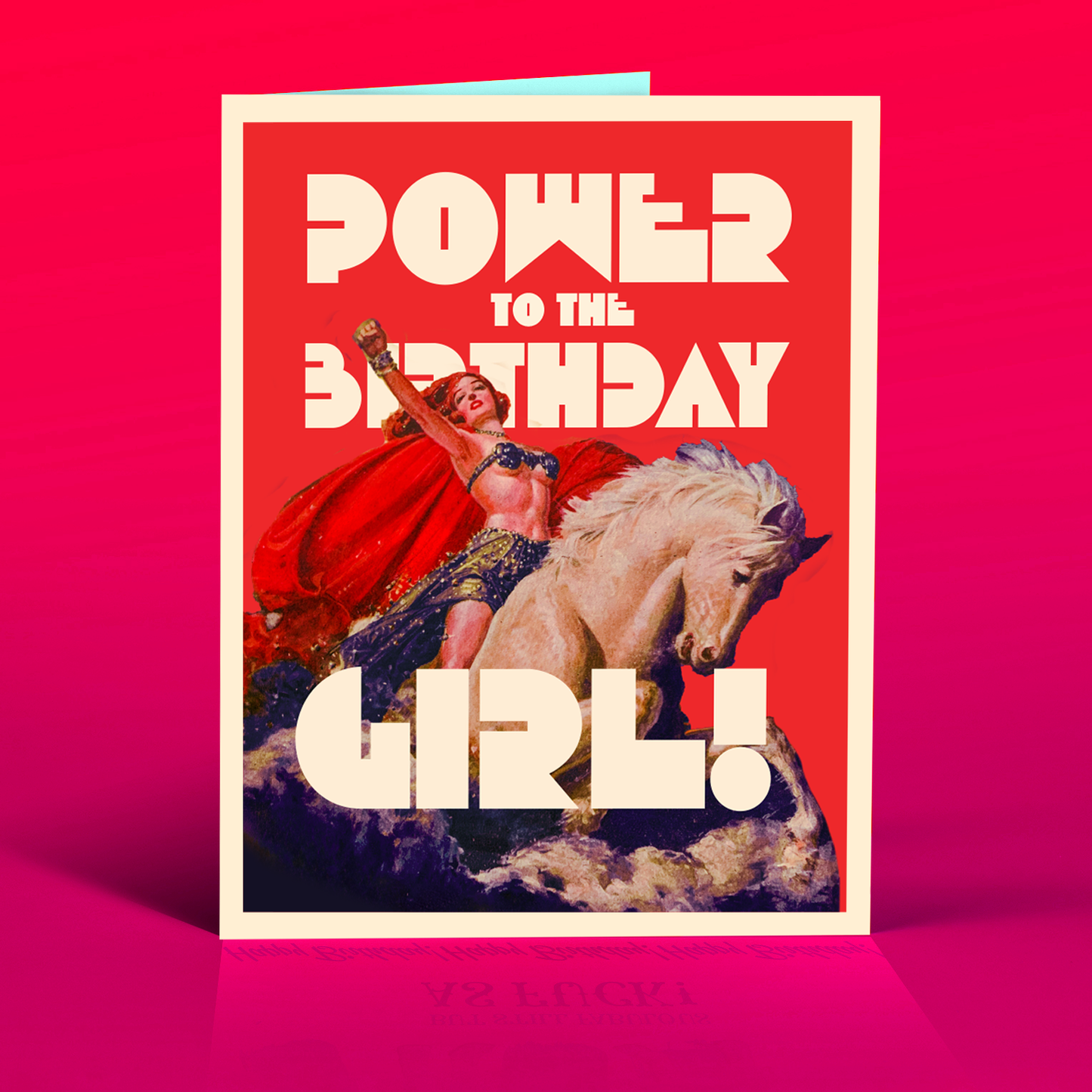 Power to the Birthday Card