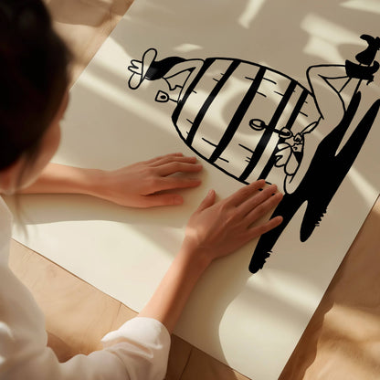 Wine Tasting Art Print