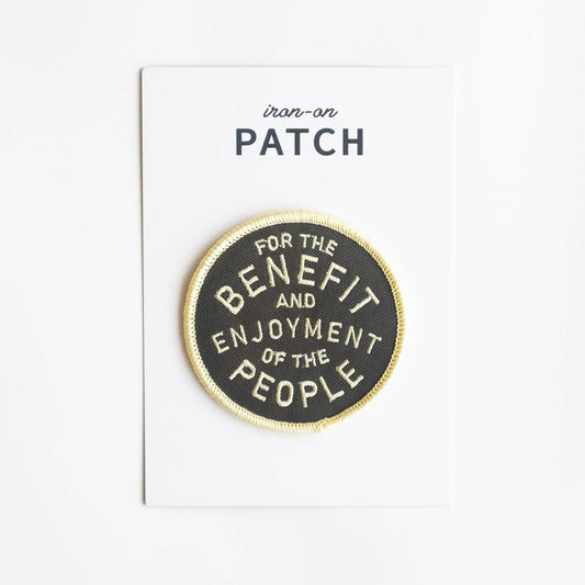 Benefit of The People Iron-On Patch