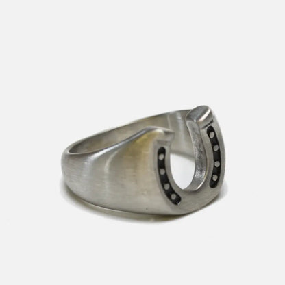Horseshoe Ring Steel
