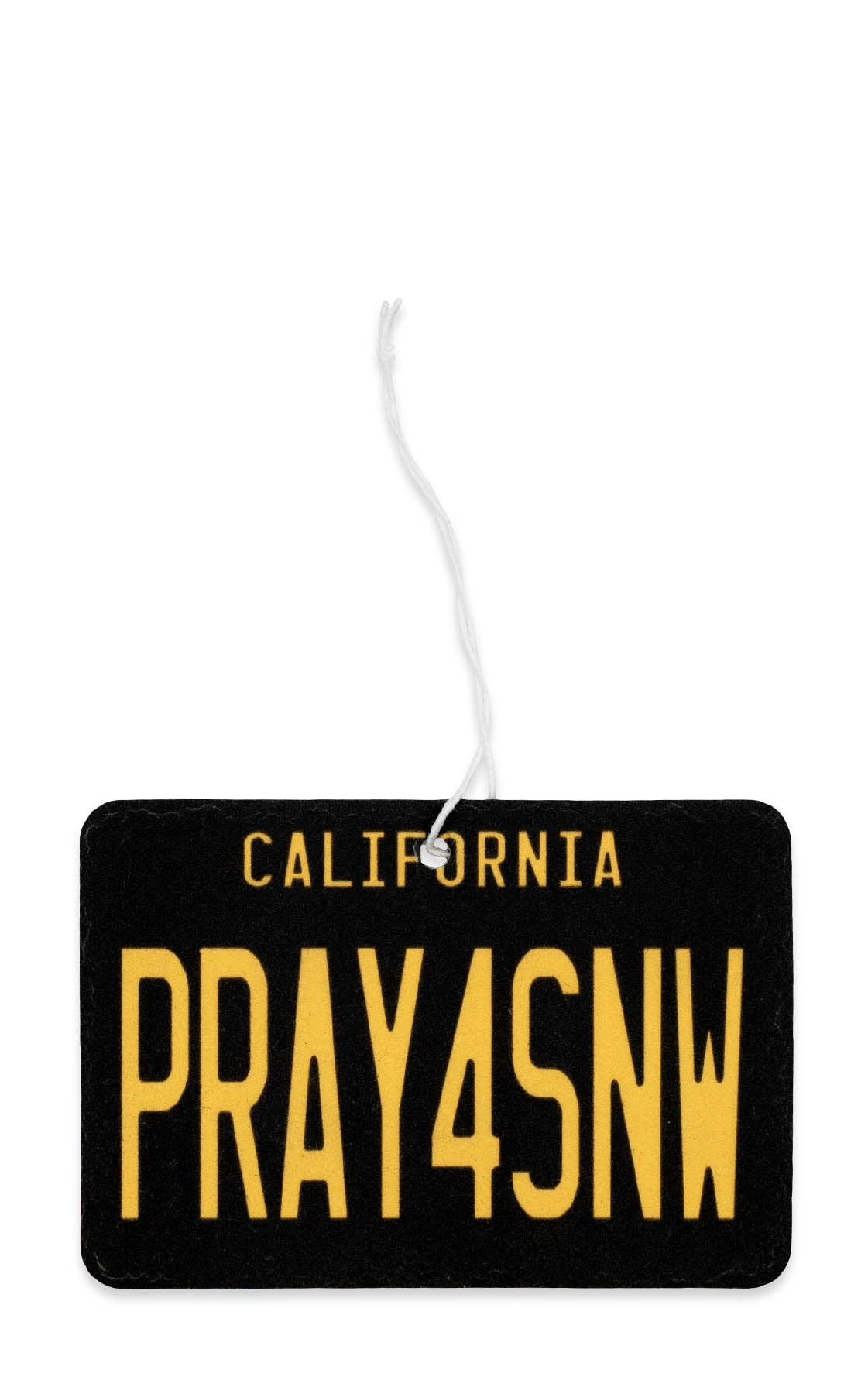 CA Pray for Snow Air Freshener