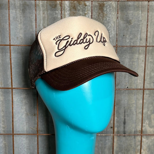 Giddy Up Embroidered Trucker Hat