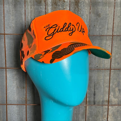 Giddy Up Embroidered Trucker Hat