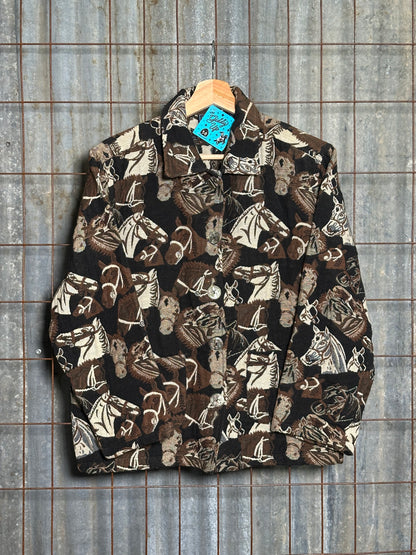 Vintage Horse Tapestry Jacket