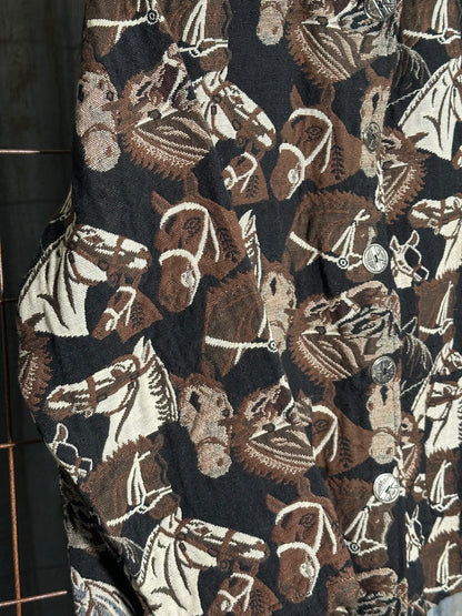 Vintage Horse Tapestry Jacket