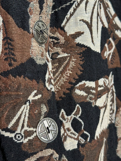 Vintage Horse Tapestry Jacket