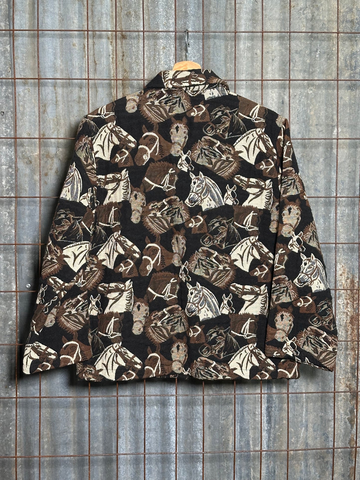 Vintage Horse Tapestry Jacket