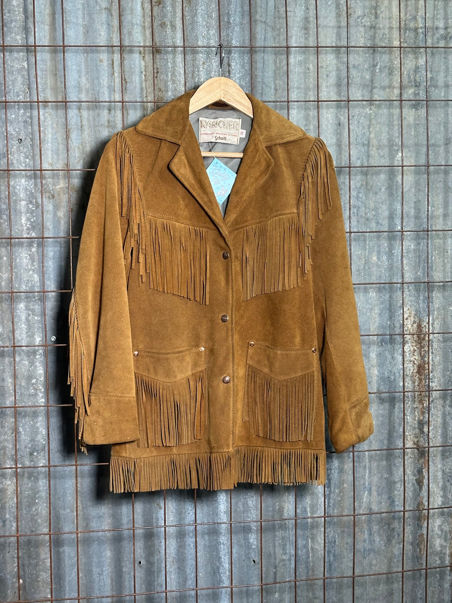 Vintage Rancher by Schott NYC Fringe Jacket
