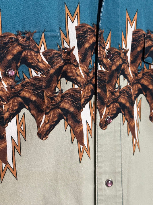Vintage Lightning Horse Shirt