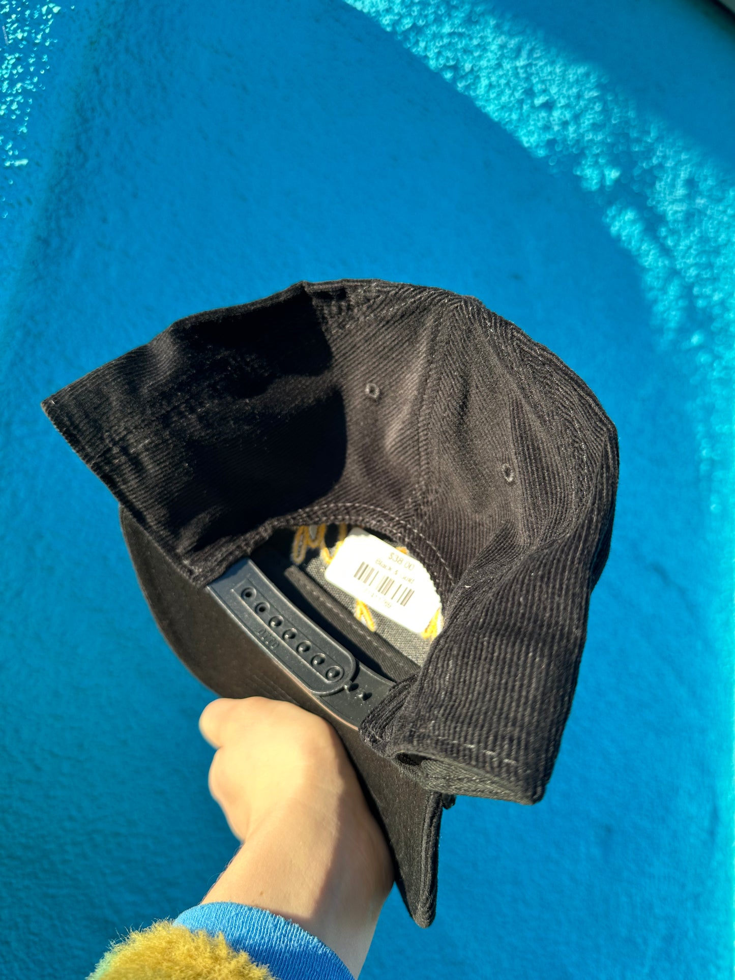 Giddy Up Embroidered Corduroy Rope Hat