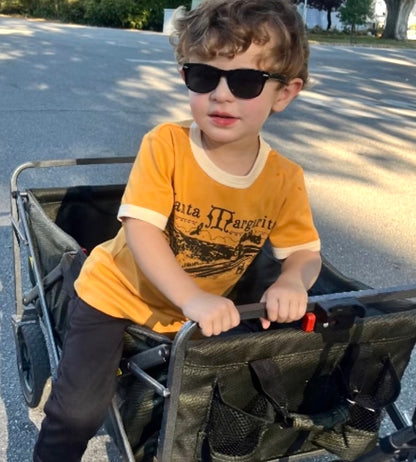 Santa Margarita Train Tot Ringer Tee