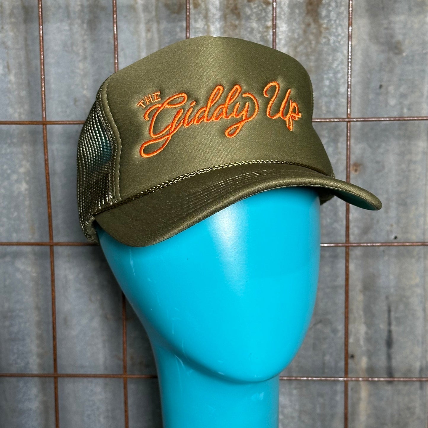 Giddy Up Embroidered Trucker Hat