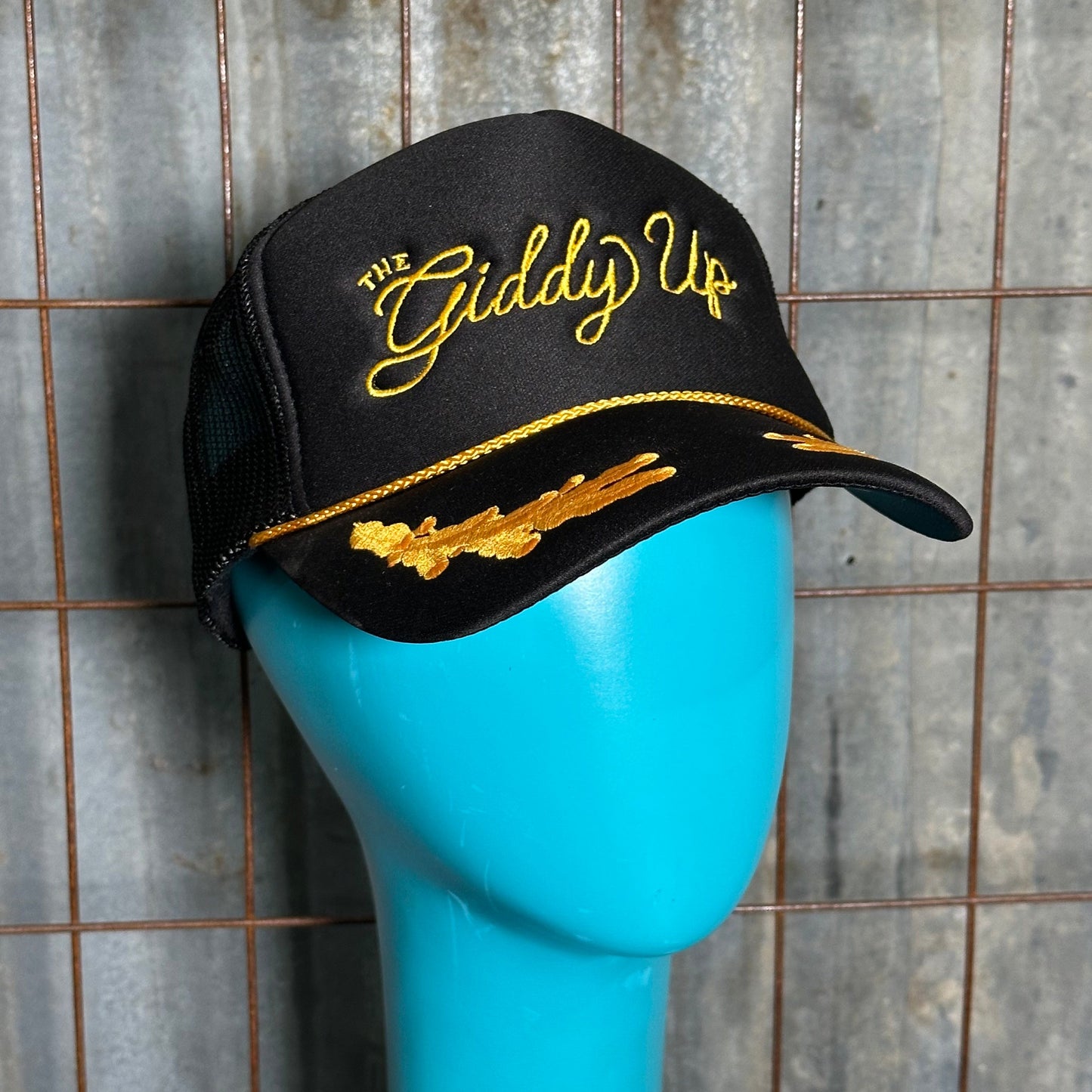 Giddy Up Embroidered Trucker Hat