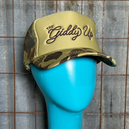Giddy Up Embroidered Trucker Hat