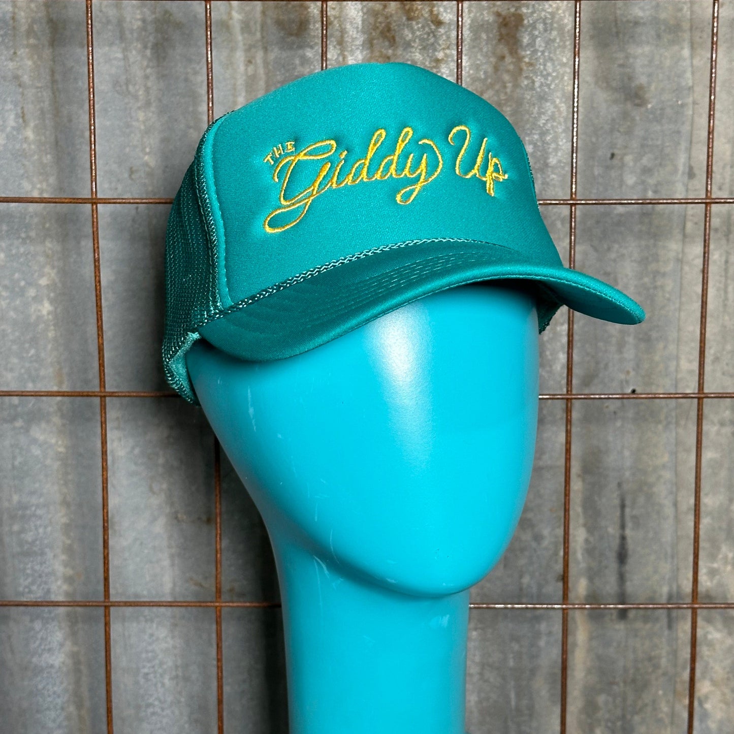 Giddy Up Embroidered Trucker Hat