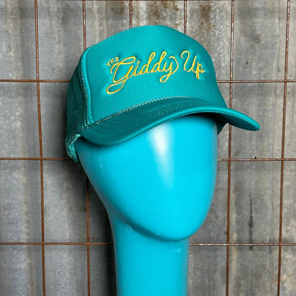 Giddy Up Embroidered Trucker Hat