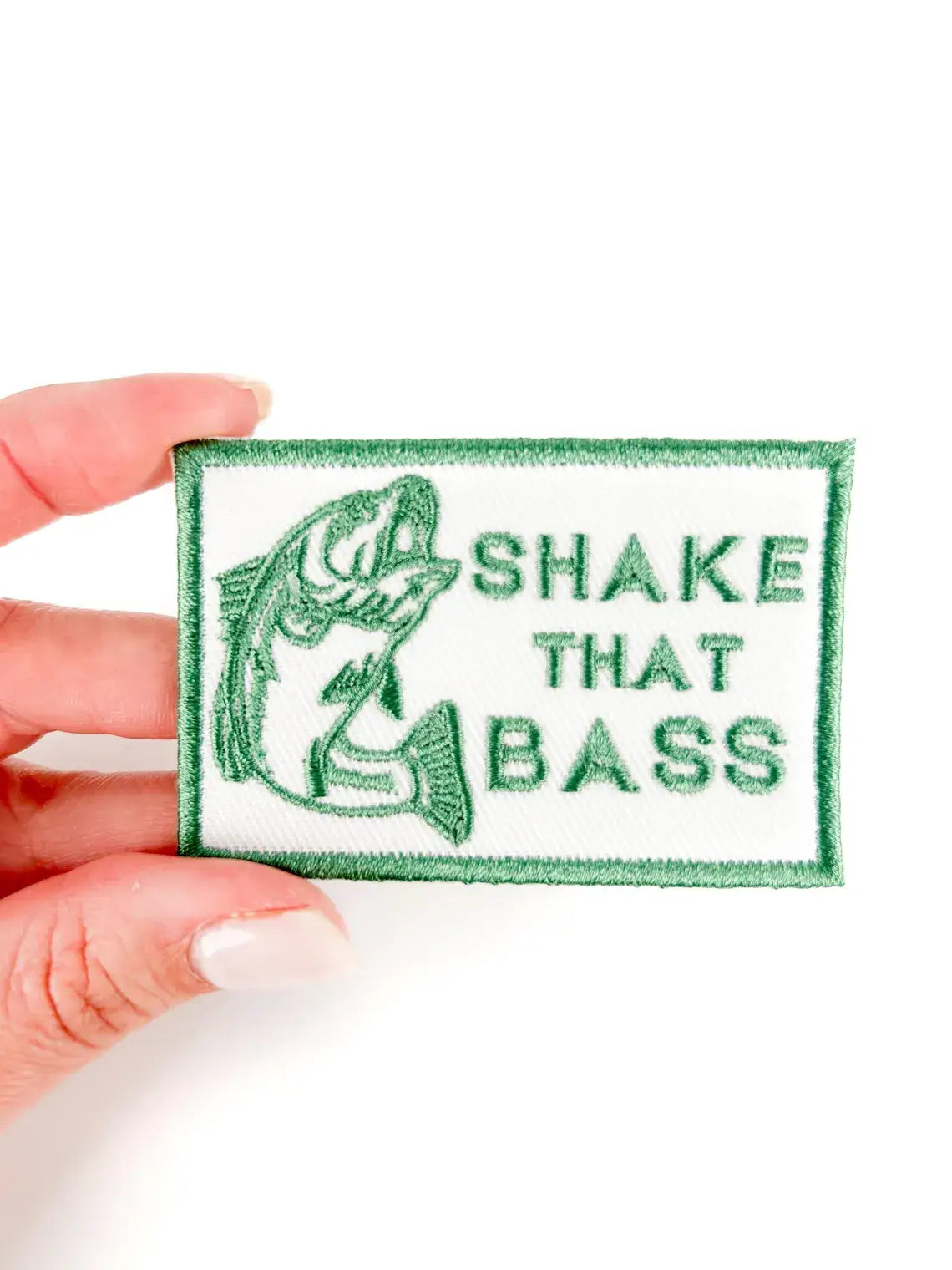 Shake That Bass Iron-On Patch