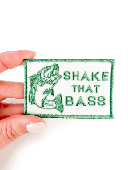 Shake That Bass Iron-On Patch