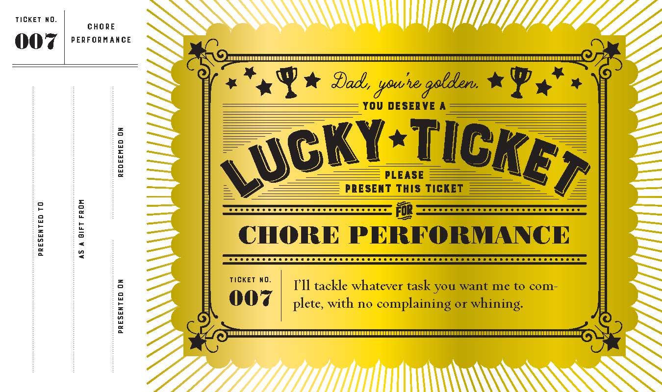 Lucky Tickets for Dad