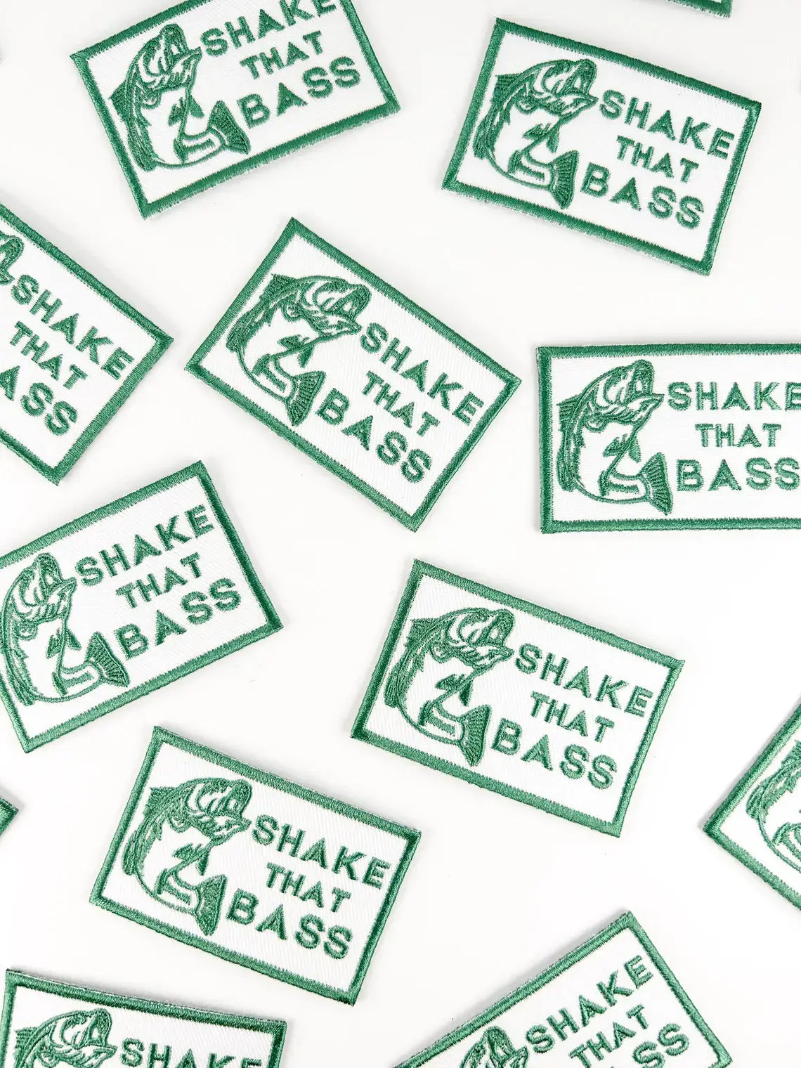 Shake That Bass Iron-On Patch