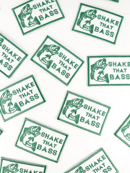 Shake That Bass Iron-On Patch