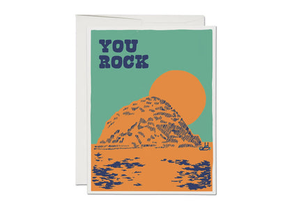 Morro Rock Greeting Card