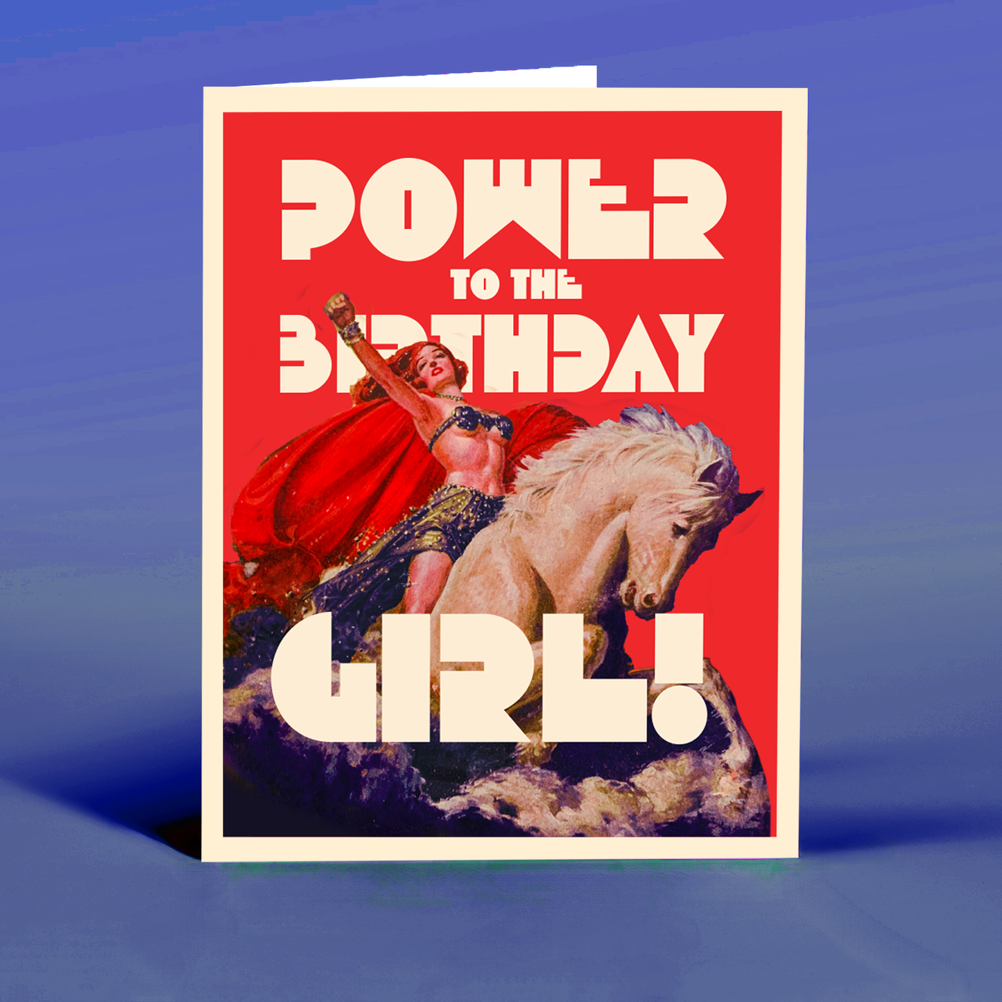 Power to the Birthday Card