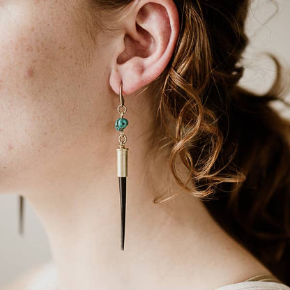 Quill Turquoise Earrings