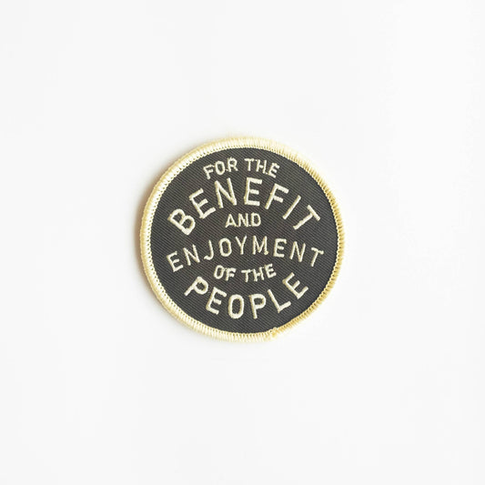 Benefit of The People Iron-On Patch