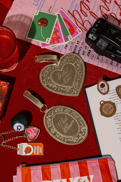 Lovely Locket Luggage Tag Set