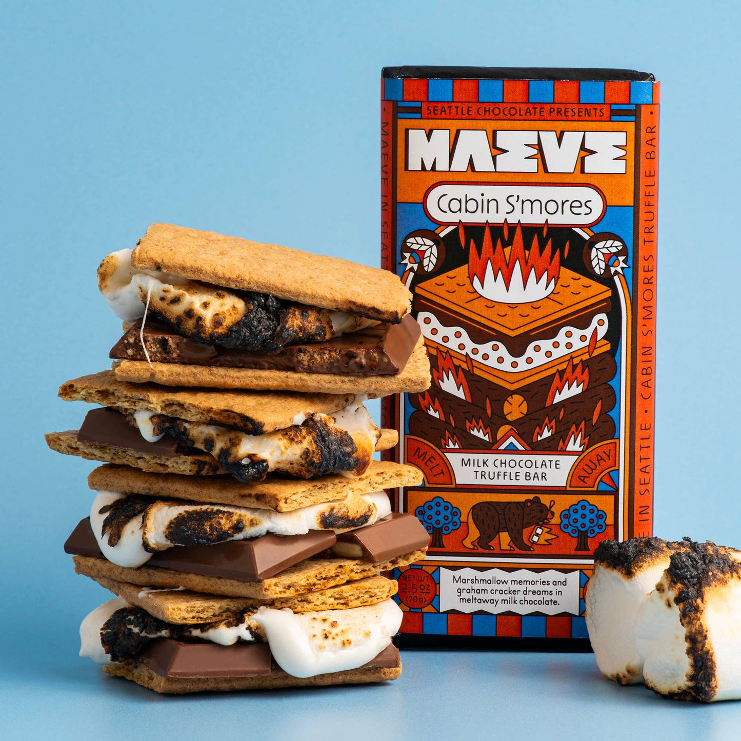 Cabin S'mores Chocolate Bar