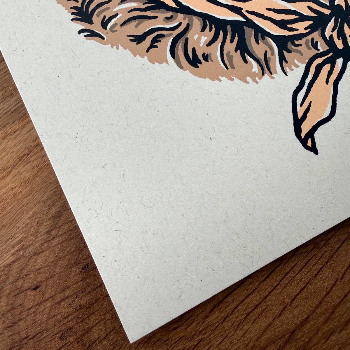 Golden Retriever Cowdog - Signed Art Print