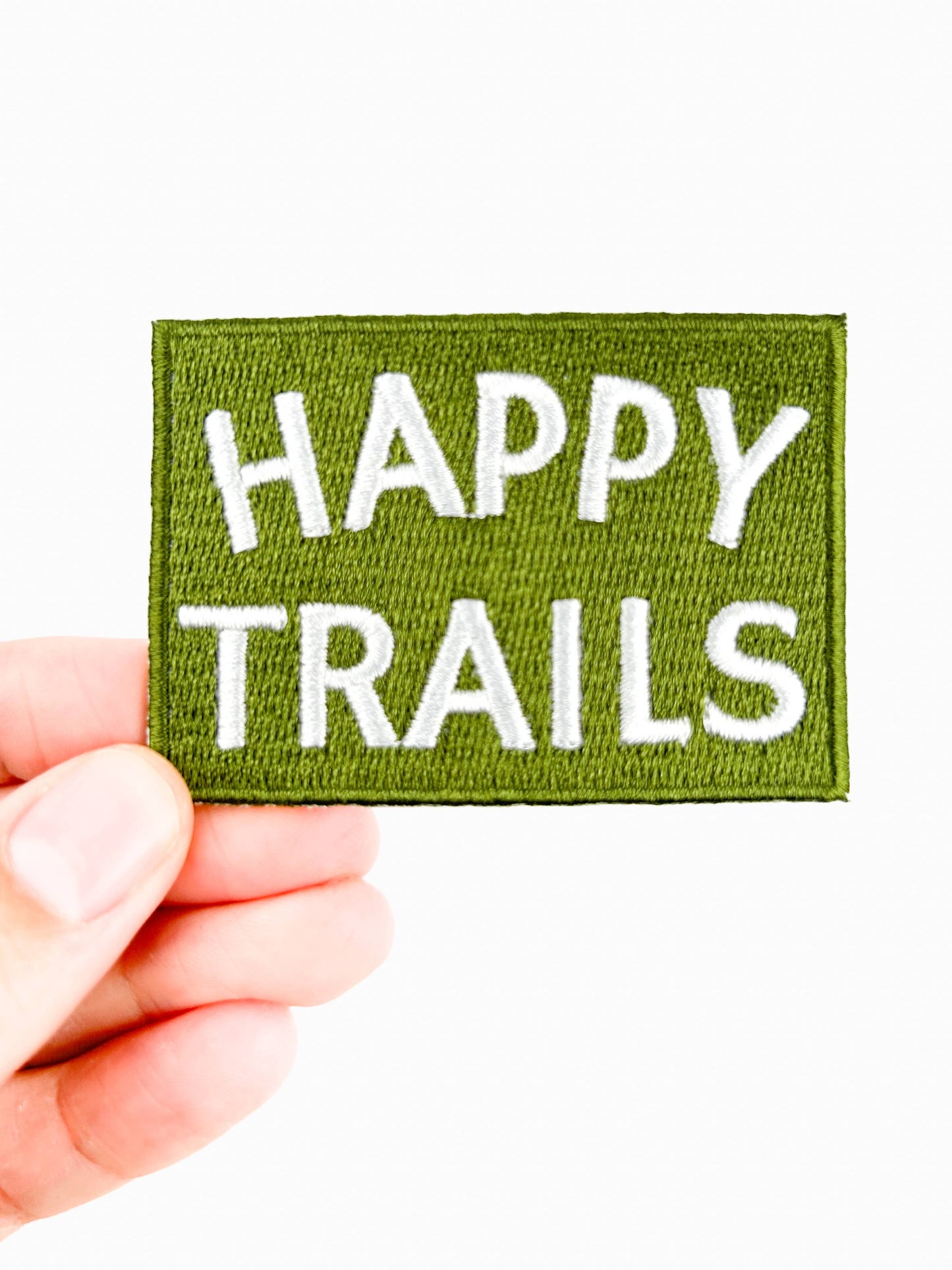 Happy Trails Iron-On Patch