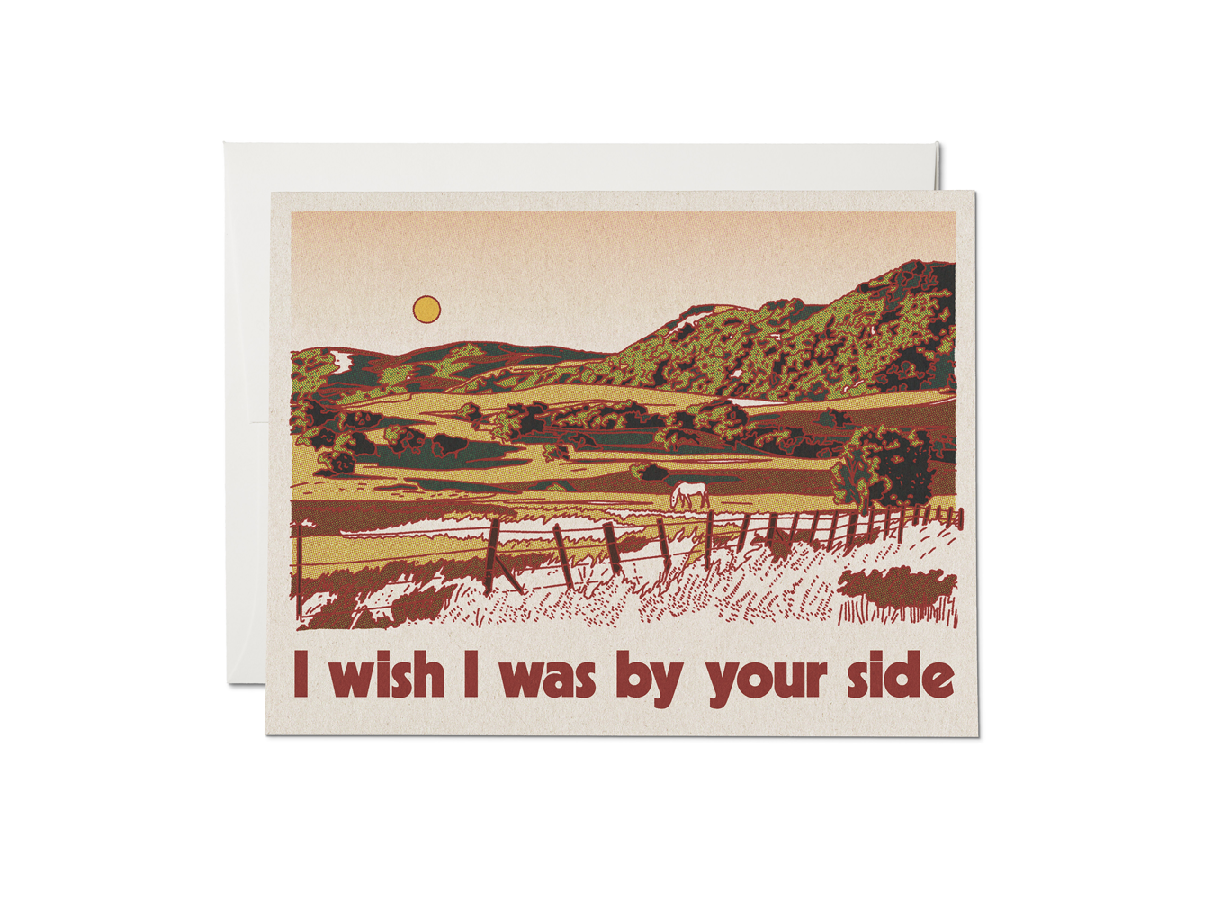 By Your Side Greeting Card