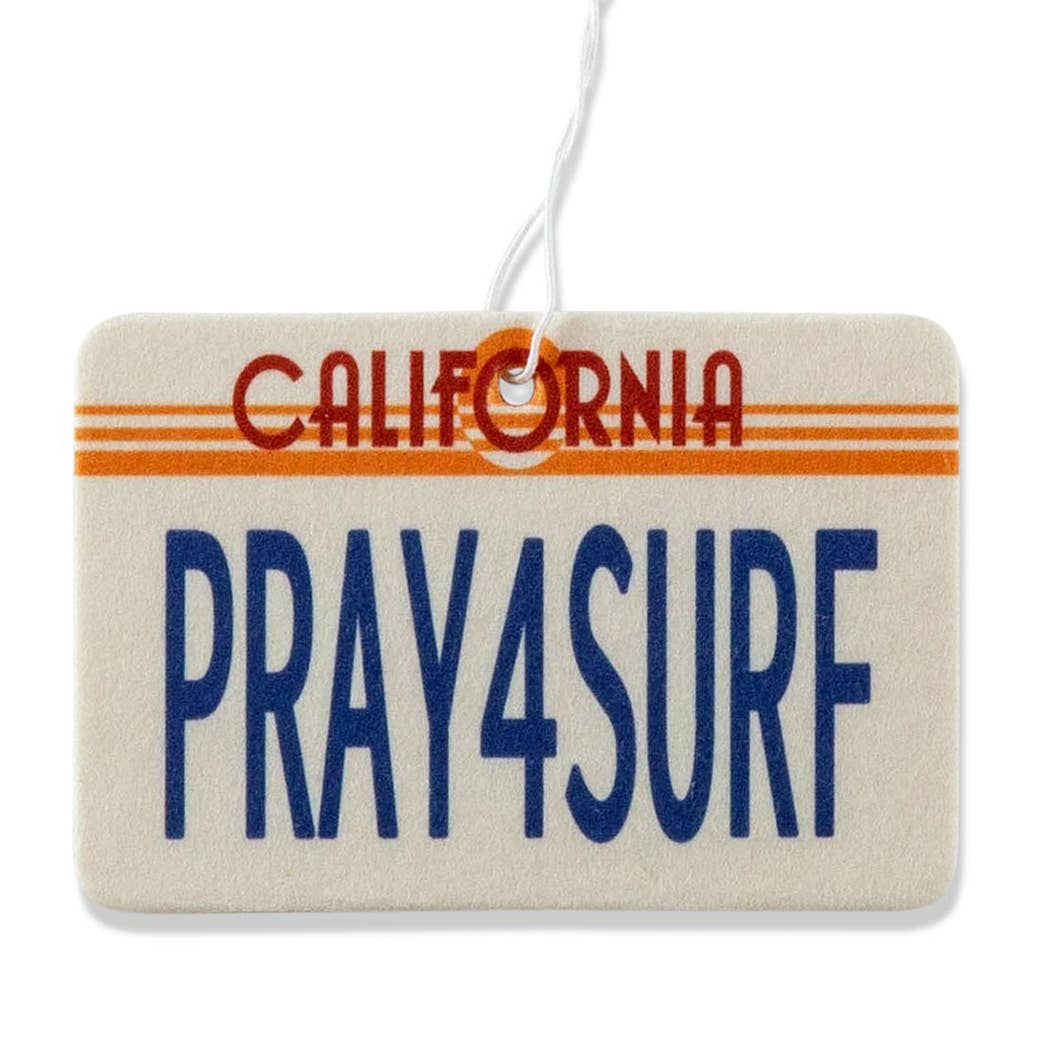 CA Pray for Surf Air Freshener