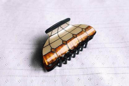 Gold Vintage Lamp Hair Claw