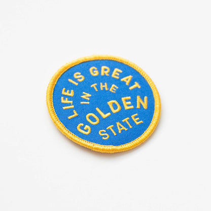 Golden State Embroidered Iron-On Patch